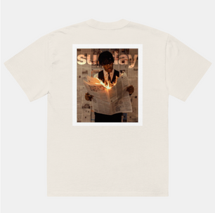 Graphic - Sunday's Paper tee