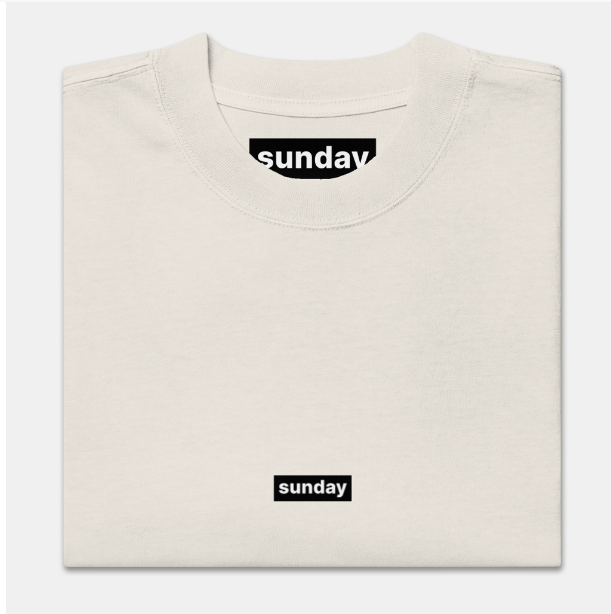 Graphic - 8 Sunday's tee (Multi Colors)